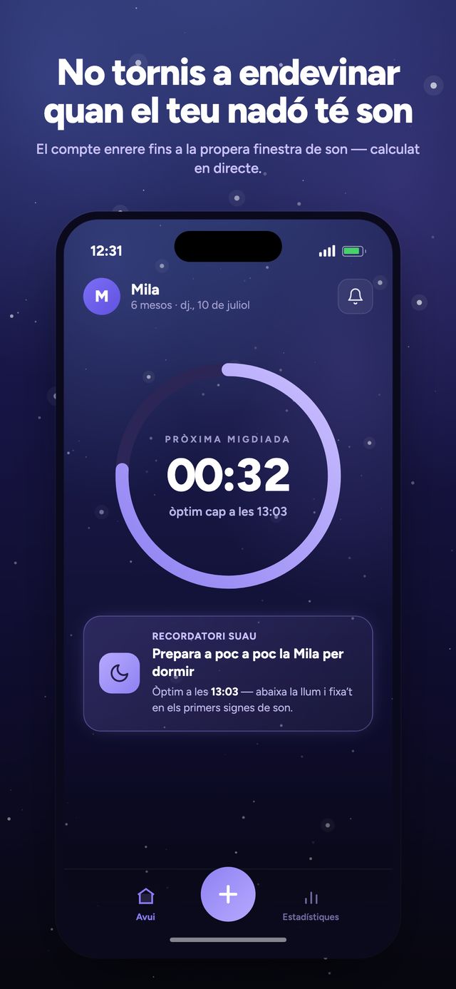 Pantalla 1 de 6 de l’app Moonsleep