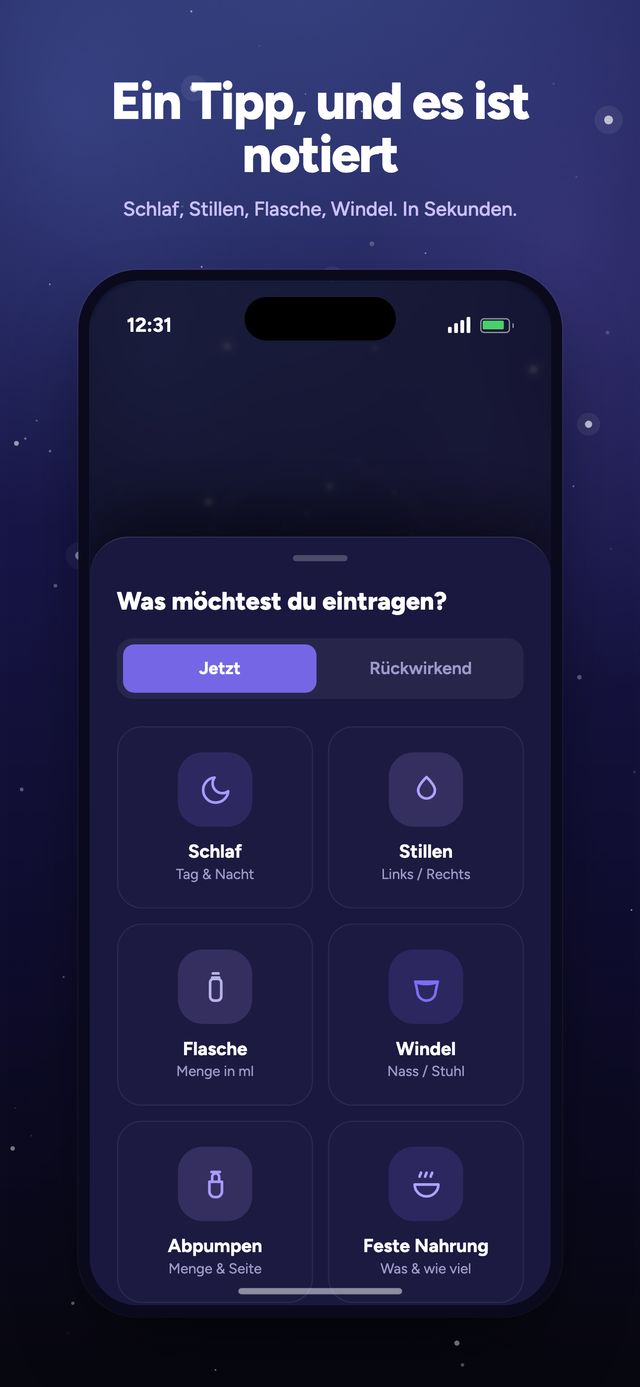 Moonsleep-App-Screen 2 von 6