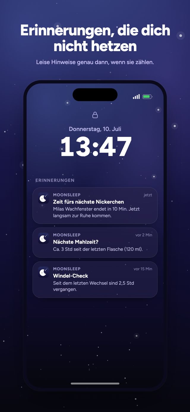 Moonsleep-App-Screen 6 von 6
