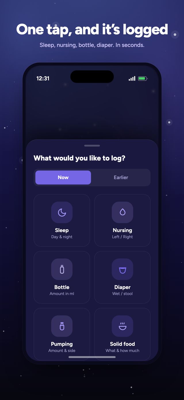 Moonsleep app screen 2 of 6