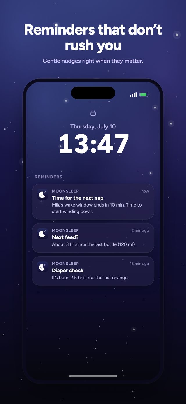 Moonsleep app screen 6 of 6
