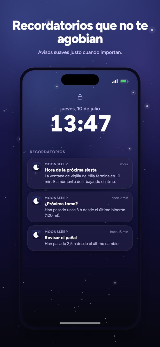 Pantalla 6 de 6 de la app Moonsleep