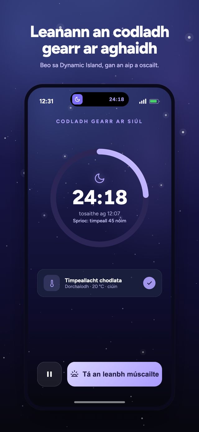 Scáileán aip Moonsleep 4 as 6