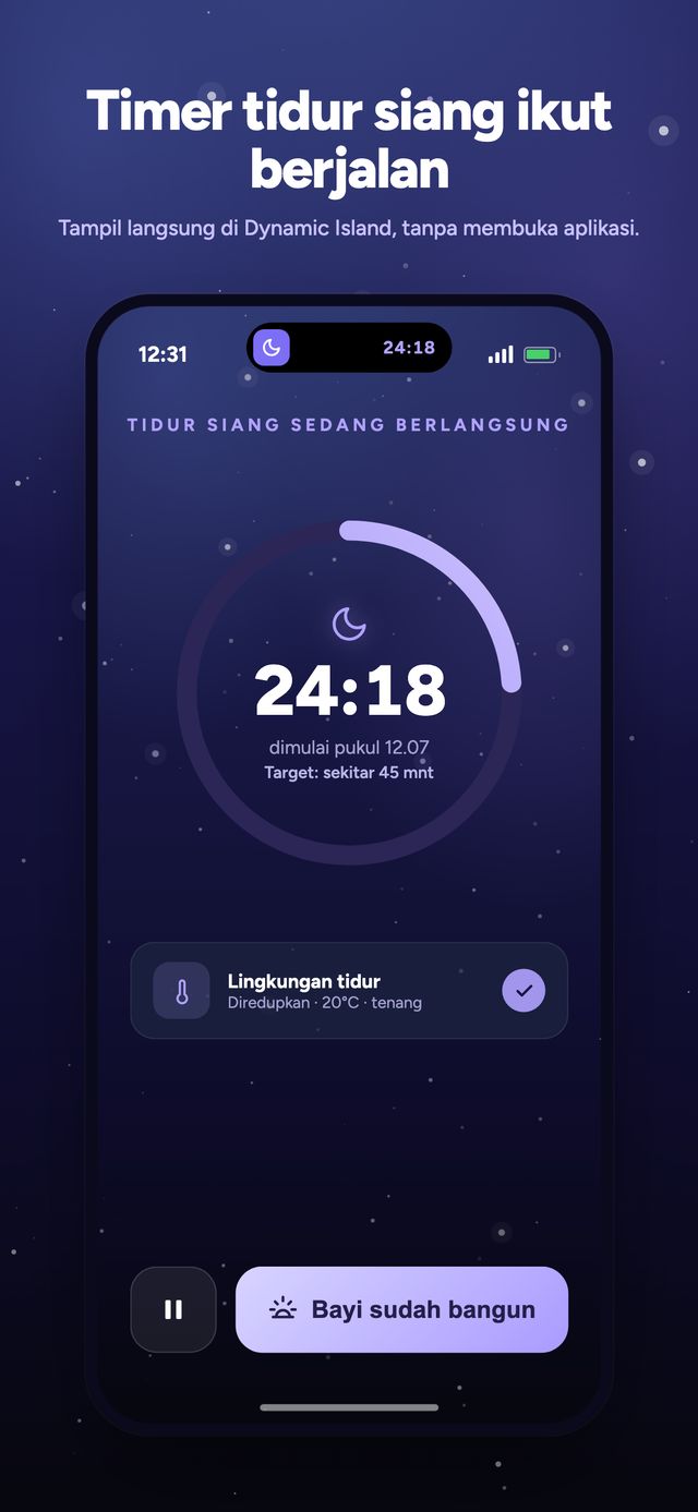 Layar aplikasi Moonsleep 4 dari 6