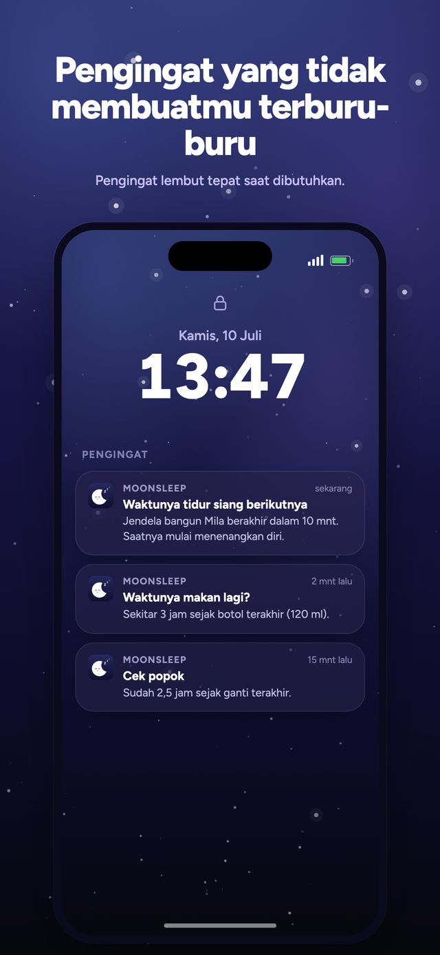 Layar aplikasi Moonsleep 6 dari 6