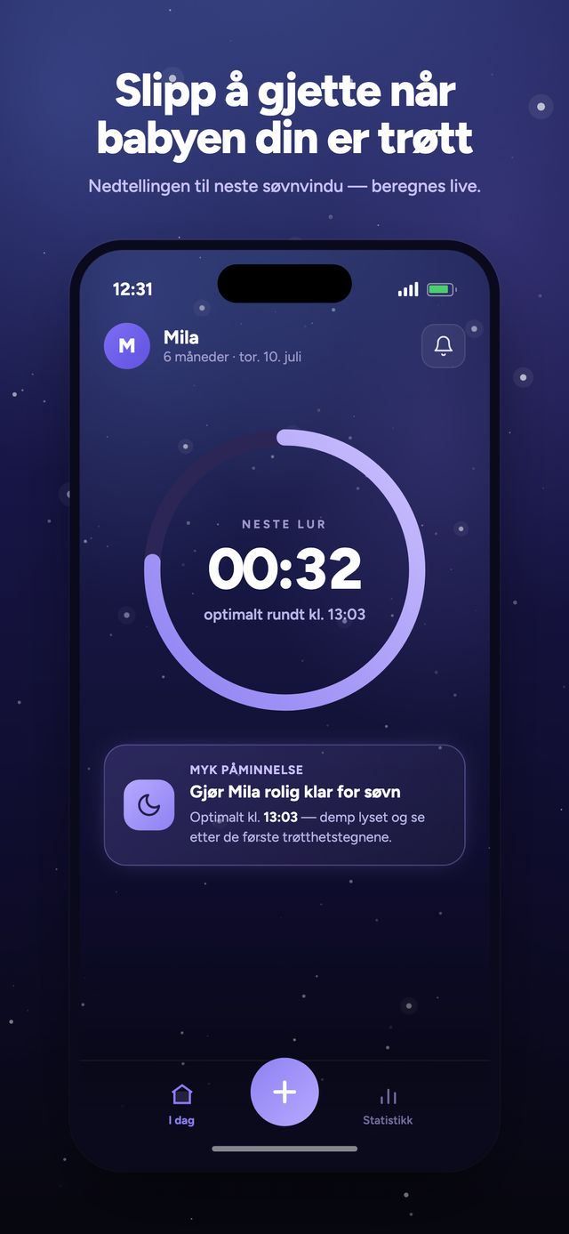 Moonsleep-appskjerm 1 av 6
