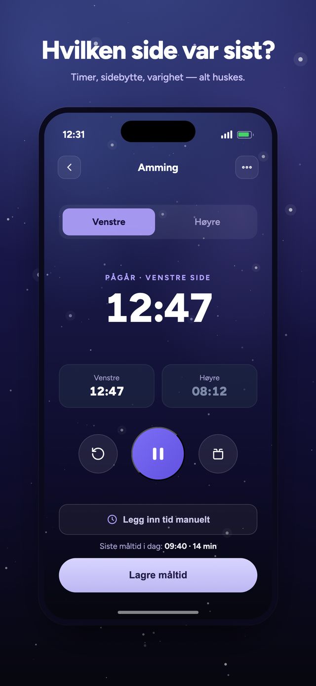 Moonsleep-appskjerm 3 av 6