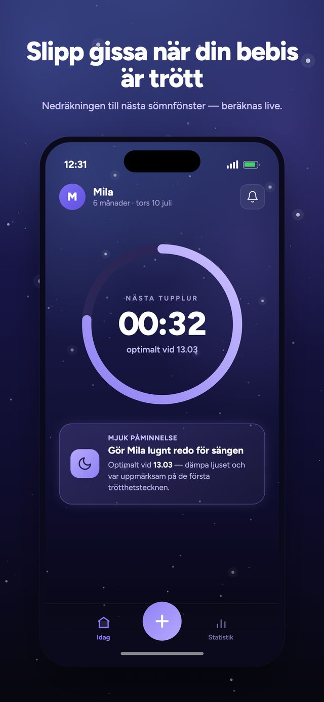 Moonsleep-appskärm 1 av 6
