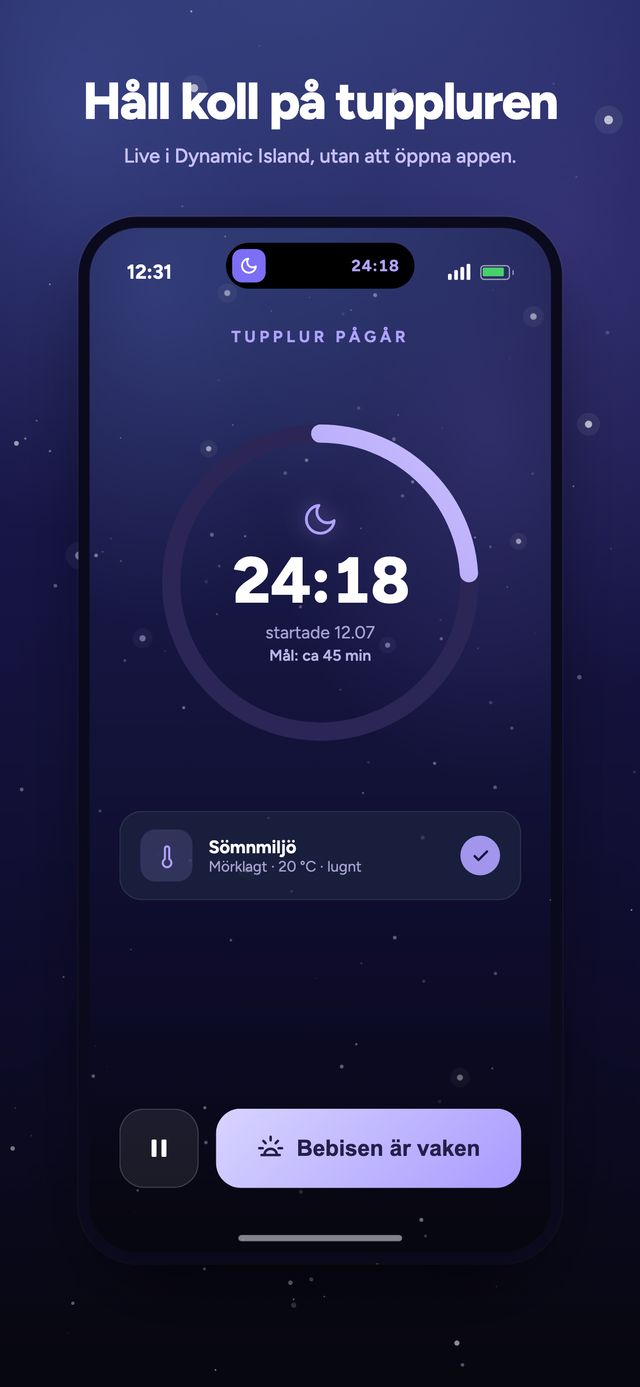 Moonsleep-appskärm 4 av 6